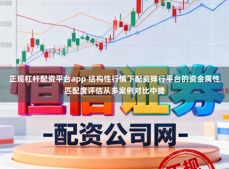正规杠杆配资平台app 结构性行情下配资排行平台的资金属性匹配度评估从多案例对比中提