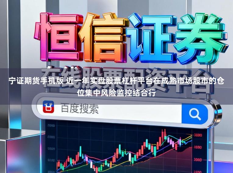 宁证期货手机版 近一年实盘股票杠杆平台在成熟市场股市的仓位集中风险监控结合行