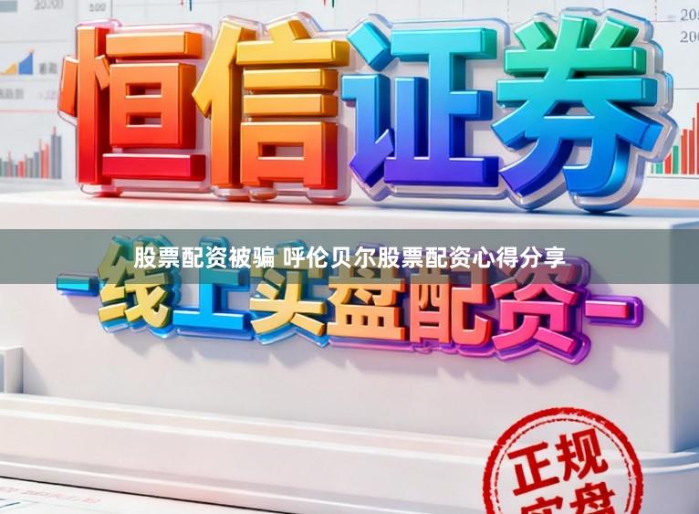 股票配资被骗 呼伦贝尔股票配资心得分享