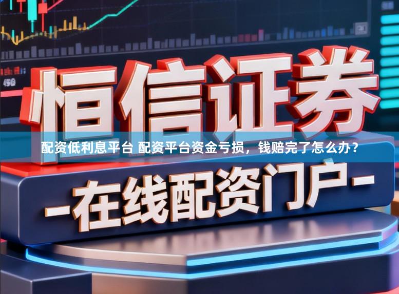 配资低利息平台 配资平台资金亏损，钱赔完了怎么办？